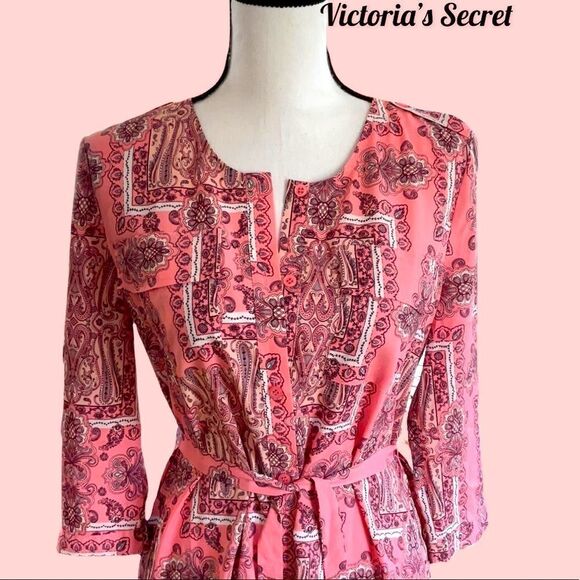 VICTORIAS SECRET BATHING SUIT SWIM WEAR COVER UP DRESS MEDIUM - Picture 5 of 9